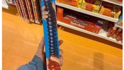 World's LARGEST gummy worm!