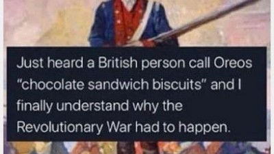 Was their oreos during Revolutionary War?