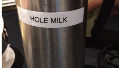 HOLE MILK??? NOPE! WHOLE MILK