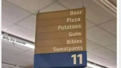 American aisle it is