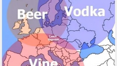 Region classification by alcohol