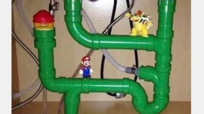 Some plumbers love their job