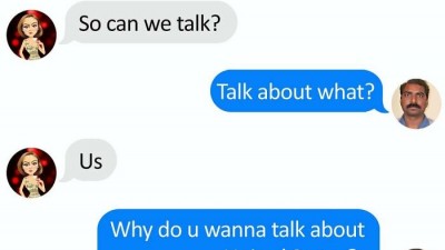 Reason why I want to talk